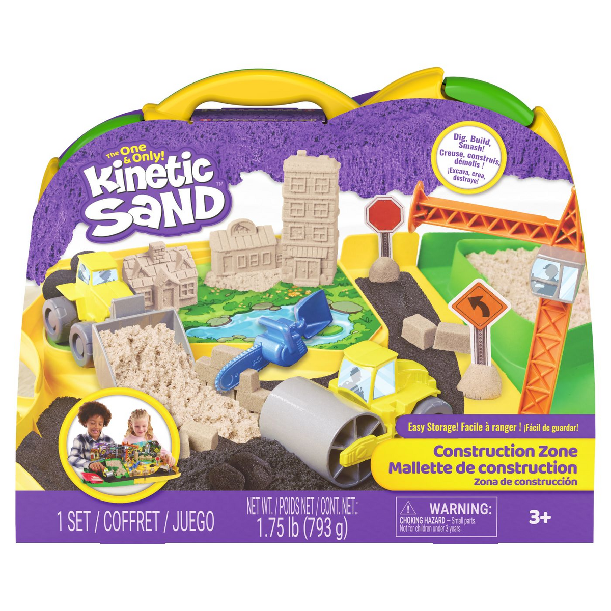 Kinetic Sand 6075775 Smjesa za lončarstvo i modeliranje 1,13 kg Višebojno