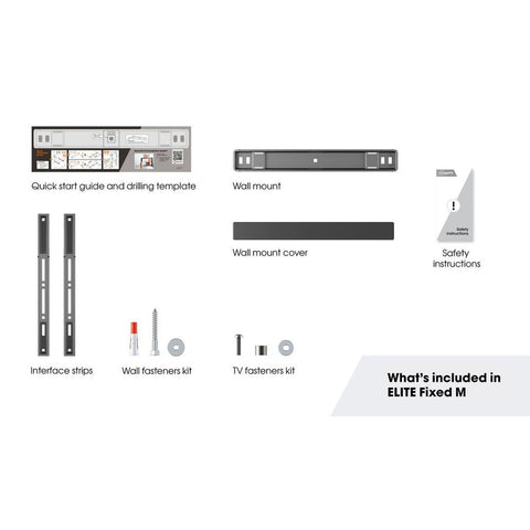 Vogel&#39;s TVM5405, ELITE zidni nosač za TV od 32&quot;-77&quot;, fiksni, max 75kg