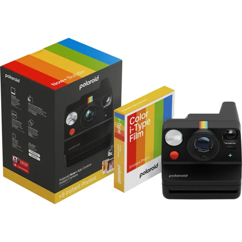 POLAROID fotoaparat Now+3 Black Everything Box (8 Photos)