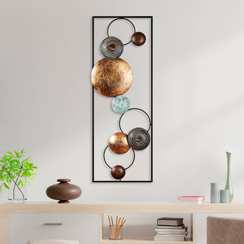 Wallity Metalna zidna dekoracija, Textured - 8