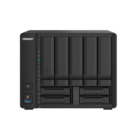 QNAP NAS TS-932PX s 9 ležišta za diskove, 4GB RAM, 2x 10Gb SFP+, 2x 2.5Gb mreža
