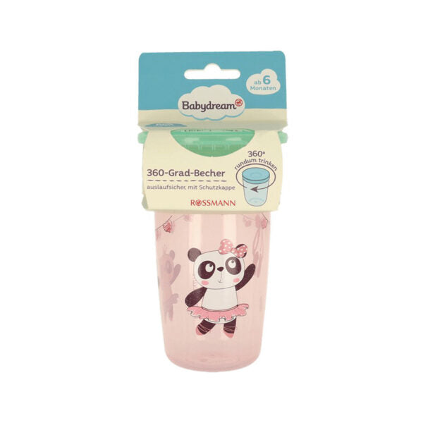 Babydream Rossmann čaša 360° Zelena