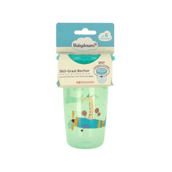 Babydream Rossmann čaša 360° Zelena