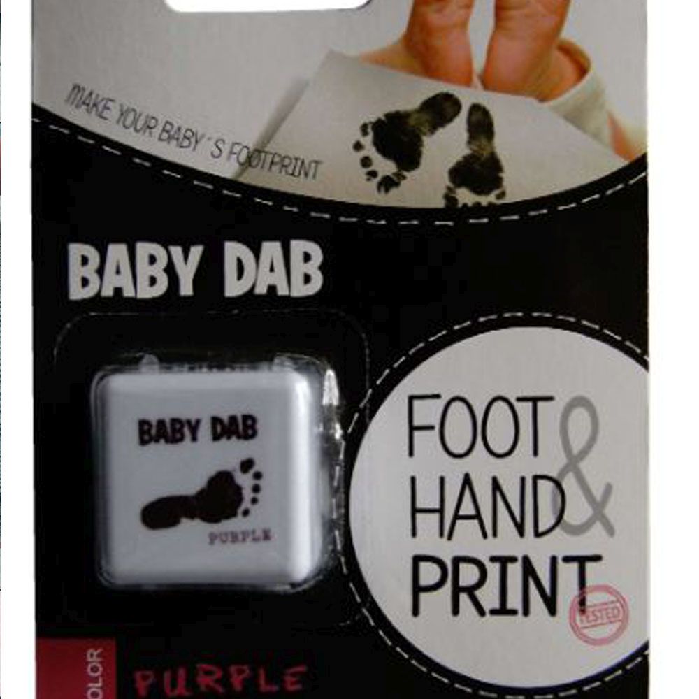 Baby Dab - boja za dječje otiske, siva