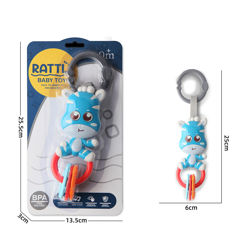 Baby zvečka Animal Rattle Papagaj