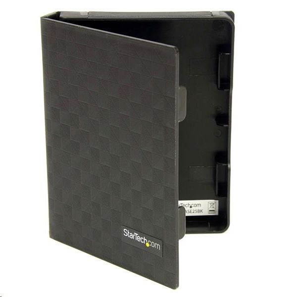 StarTech.com HDDCASE25BK kućište za diskove za pohranu podataka Navlaka Plastika Crno