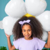 Balon folija cvijet, Folija balon cvijet 75x71cm