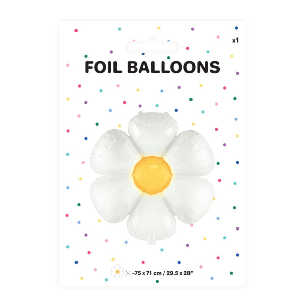 Balon folija cvijet, Folija balon cvijet 75x71cm