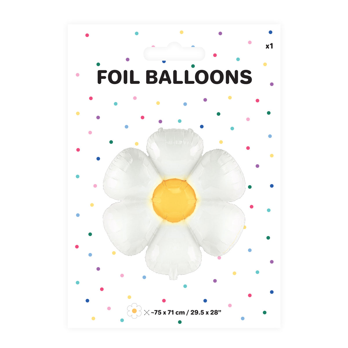 Balon folija cvijet, Folija balon cvijet 75x71cm