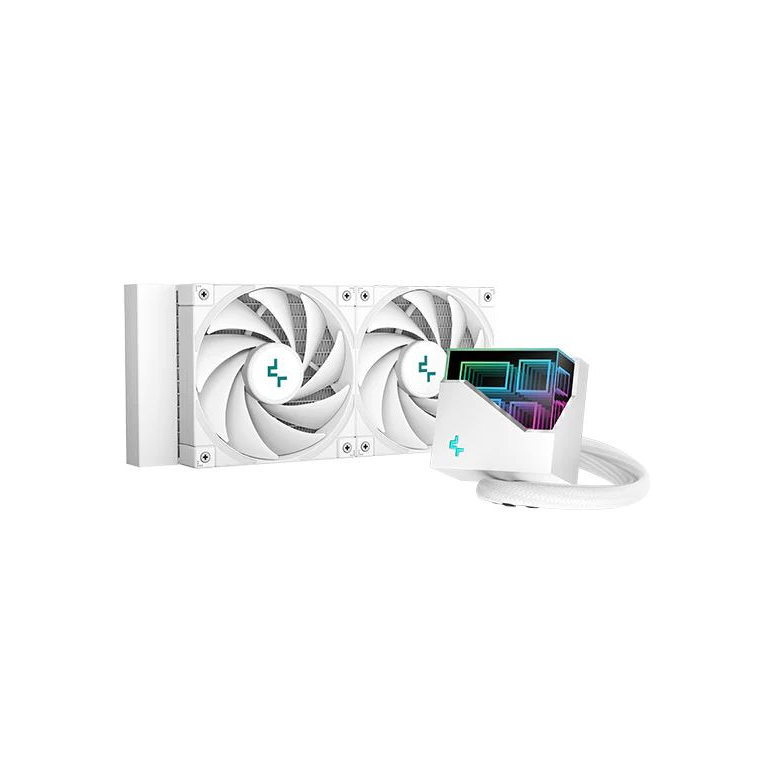 DeepCool LT520 WH Procesor Sve-u-jednom vodeno hlađenje 12 cm Bijelo 1 kom