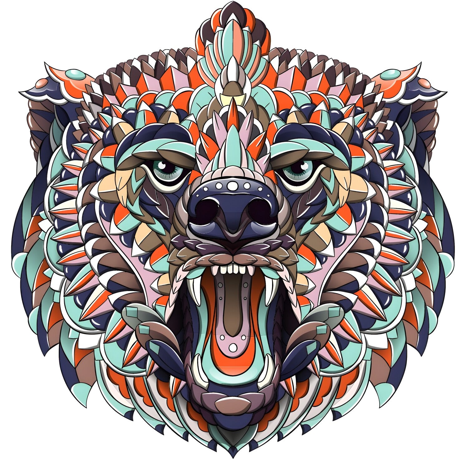 Drvene puzzle - Bear/S KP21930
