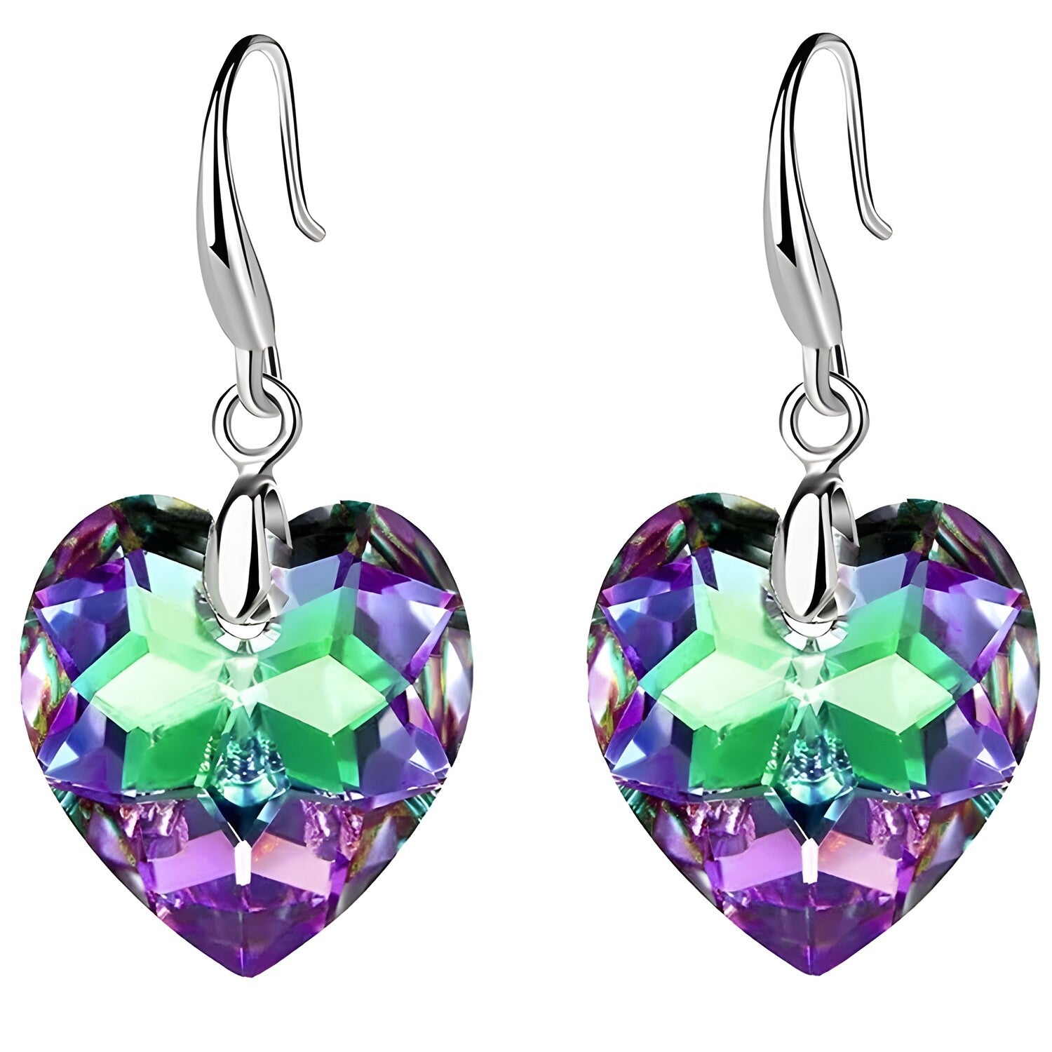 Naušnice Beautiful Heart - Višebojne KP29815