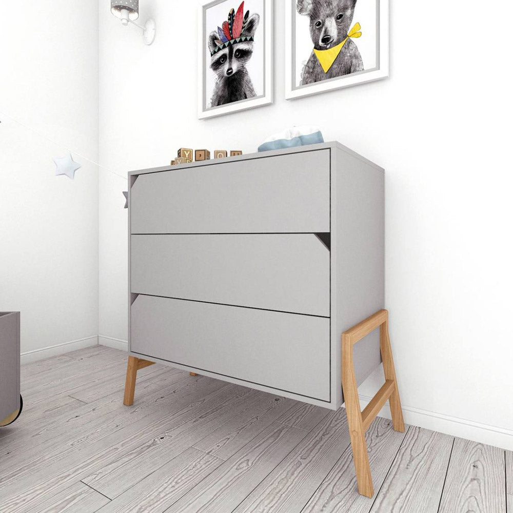 Bellamy Lotta komoda s 3 ladice - Grey