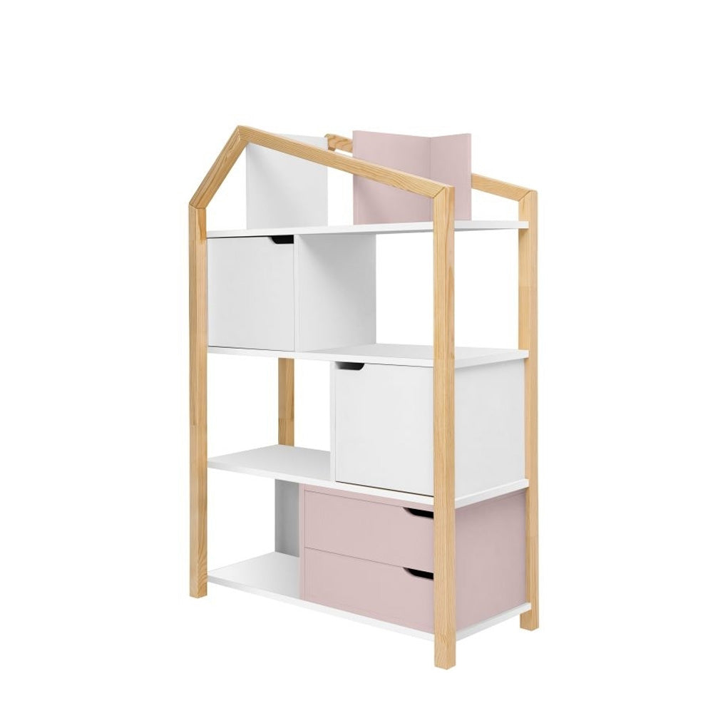 Bellamy Manhattan Phoebe regal za knjige, flamingo