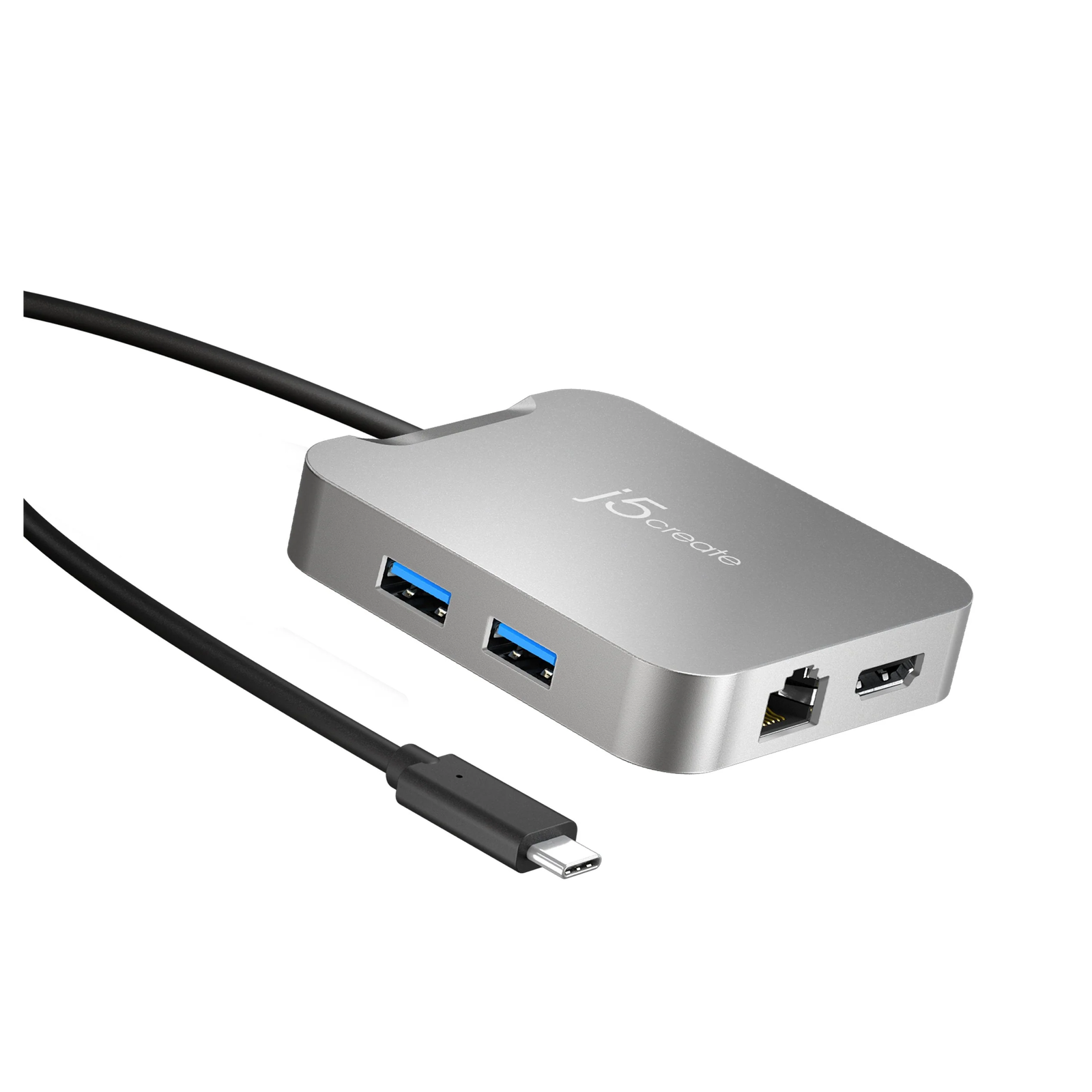 j5create JCD391 Žičano USB 3.2 Gen 1 (3.1 Gen 1) Type-C Srebro