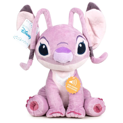 Disney Stitch Angel Plišana Igračka sa Zvukom - 30 cm