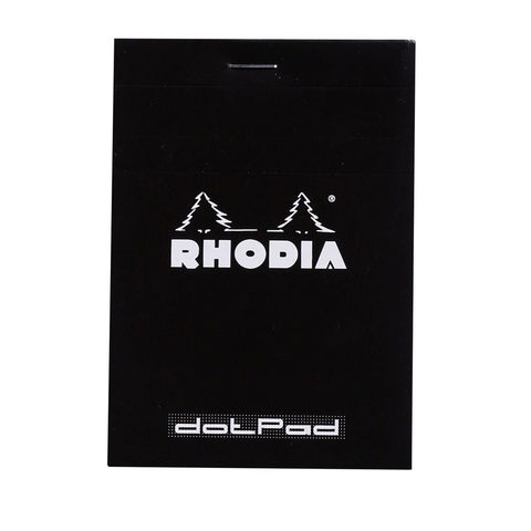 Clairefontaine blok Rhodia 8,5x12cm, crna boja, dotpad (točkice)