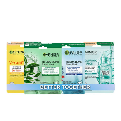 Garnier Skin Naturals Set maski za lice