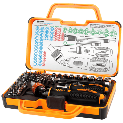 Toman Set alata, profesionalni komplet, 69 kom - TT6900