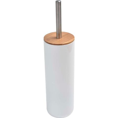 TENDANCE WC ČETKA FANO POLIRESIN/BAMBUS, BIJELA