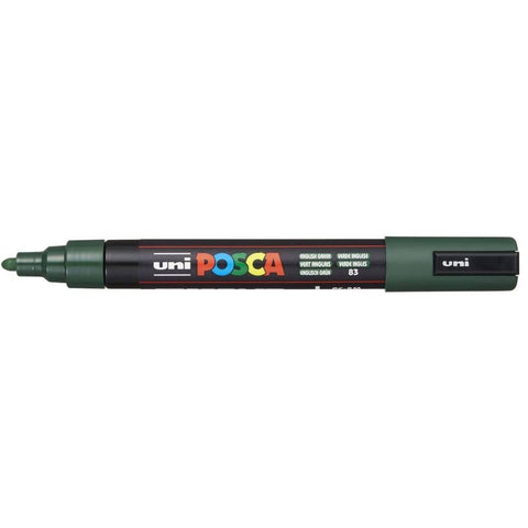 UNI POSCA marker pc-5m vojnički zeleni