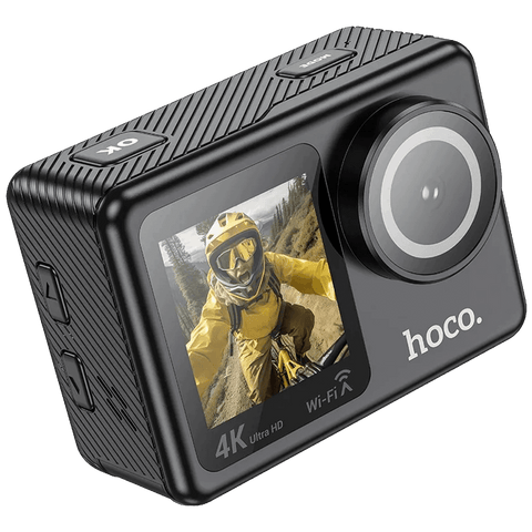 hoco. Sportska kamera, 1.3&quot;/ 2&quot; IPS LCD, 4K UHD, WiFi, microSD - DV101