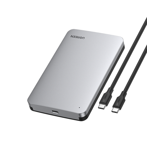 Ugreen kućište za 2.5&#39;&#39; SATA disk, srebrno