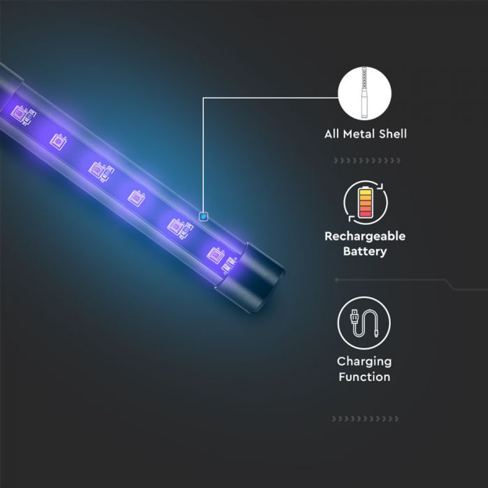 LED UV-C lampa za dezinfekciju raznih površina