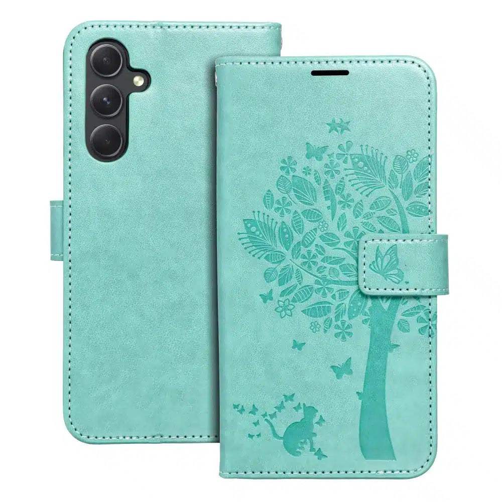 MEZZO Book case za SAMSUNG GALAXY A54 5G tree green