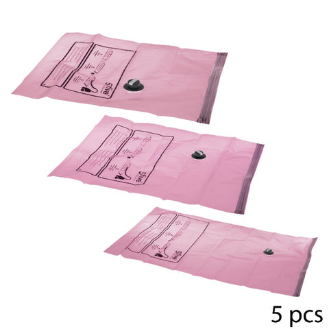 FIVE VAKUUM VREĆA 5 KOM, MIRISNA,2XS 50X60CM, 2XM 60X80CM, 1XL120X70CM, POLIETILEN