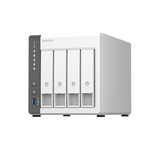 QNAP NAS poslužitelj za 4 diska, 4GB RAM, 2.5Gb mreža