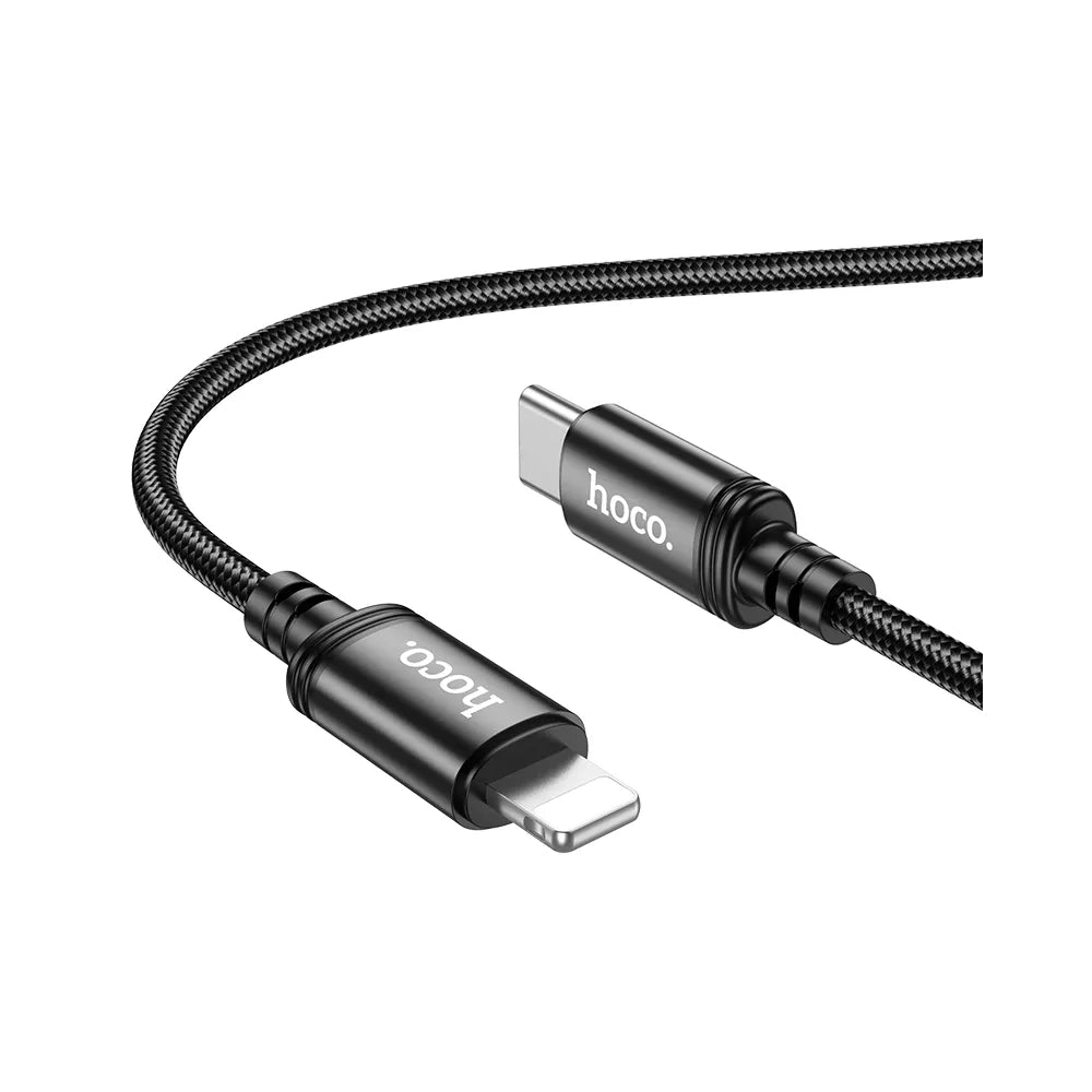USB C na Lightning kabel Hoco PD 27W 2m X89 crni
