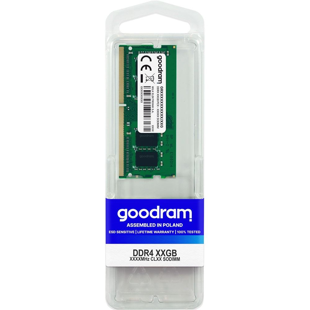 Goodram GR3200S464L22S/16G memorijski modul 16 GB 1 x 16 GB DDR4 3200 MHz
