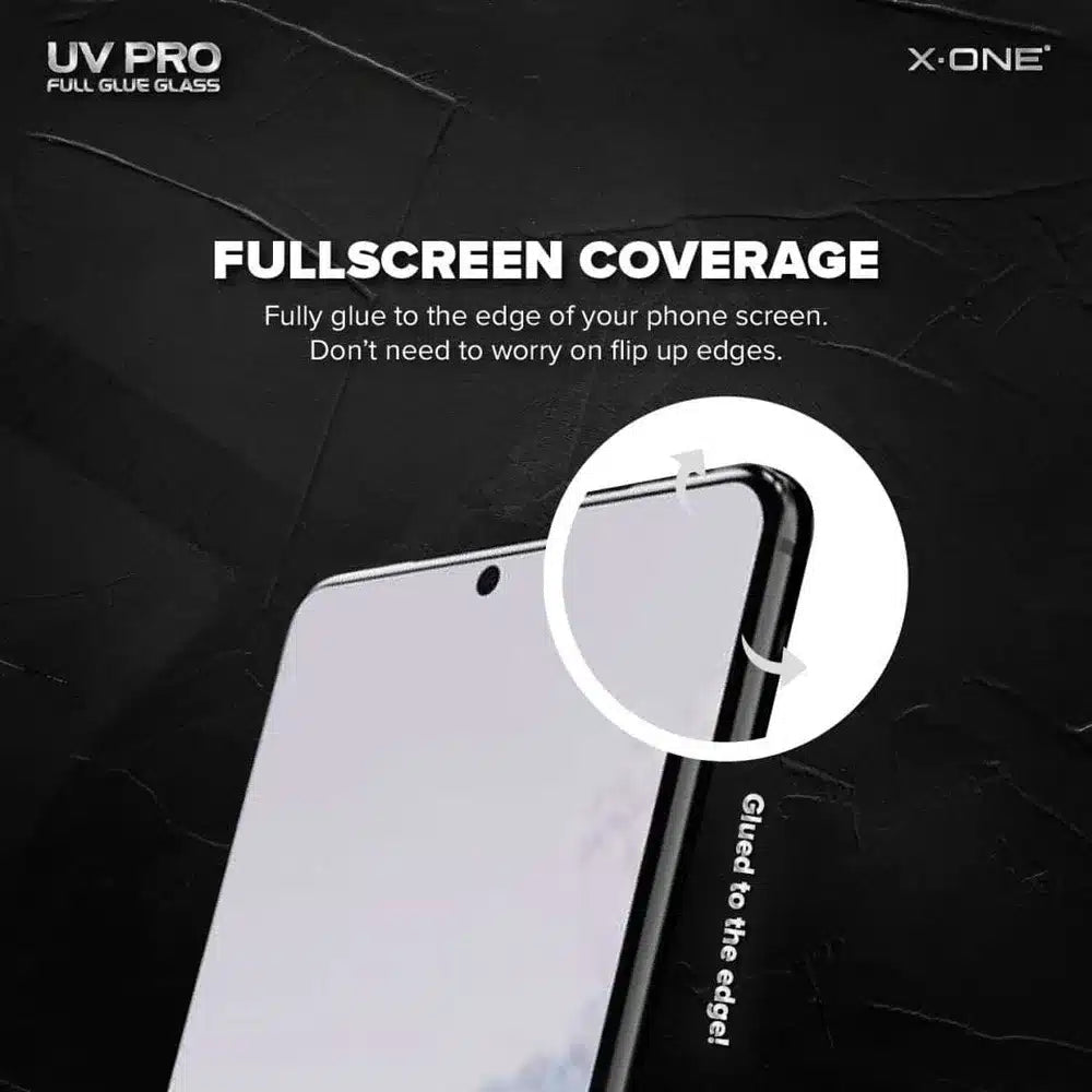 X-ONE UV PRO kaljeno staklo - za Samsung Galaxy S23 Ultra (case friendly) - radi čitač