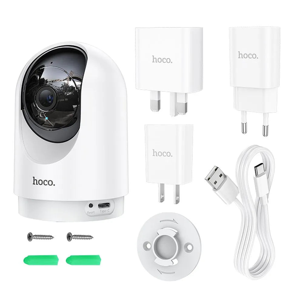 HOCO unutarnja nadzorna kamera Full HD PTZ D1 - bijela