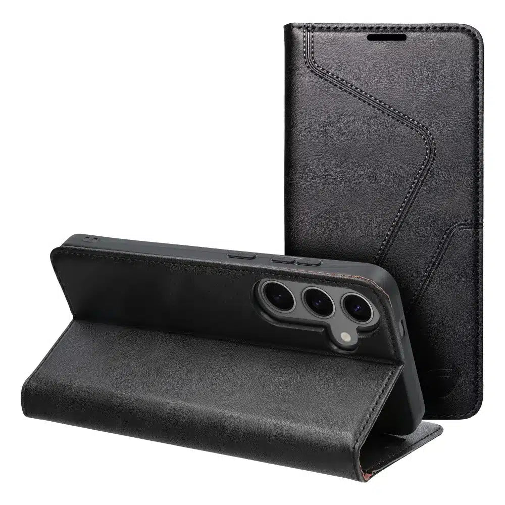 FORCELL F-PROTECT RFID Blocker preklopna futrola za SAMSUNG GALAXY S24 PLUS crna