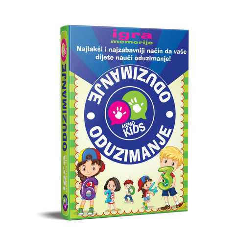 Igra memorije Edukativne karte Oduzimanje