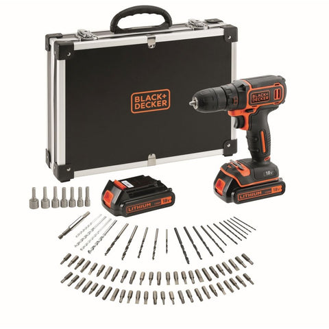 Black &amp; Decker BDCDC18BAFC aku bušilica 18 v sa priborom