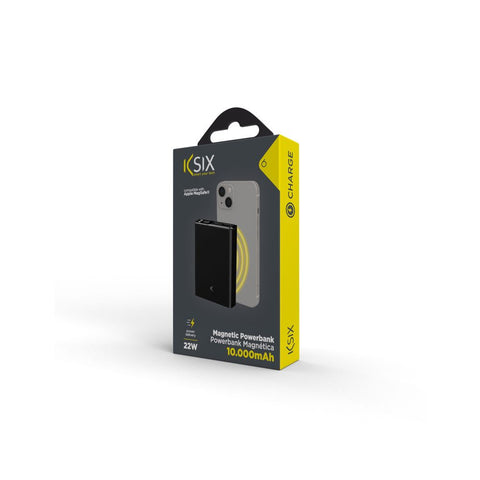 KSIX, prijenosna baterija za punjenje 10000 mAh, magnetsko punjenje, PD 22.5W
