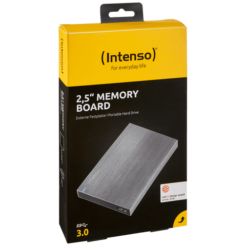 (Intenso) Eksterni Hard Disk 2.5&quot;, kapacitet 1TB, USB 3.0, Crna - HDD3.0-1TB/Memory Board