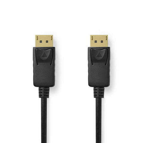 Kabel NEDIS CCGB37014BK20, DisplayPort 1.4 (M) na DisplayPort 1.4 (M), 8K@60Hz, crni, 2m