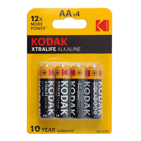 Kodak Xtralife Alkaline AA LR6 4x