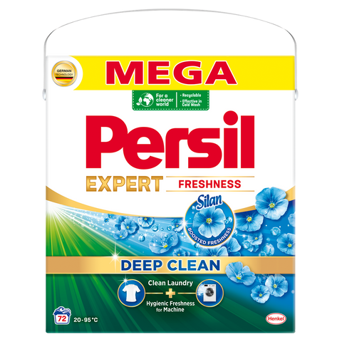 Persil Deep Clean Powder Expert Freshness 72 pranja, xxl