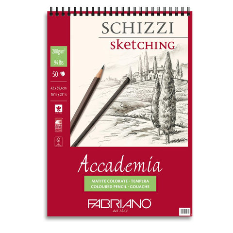 FABRIANO blok accademia a2 200g 30l 41204259