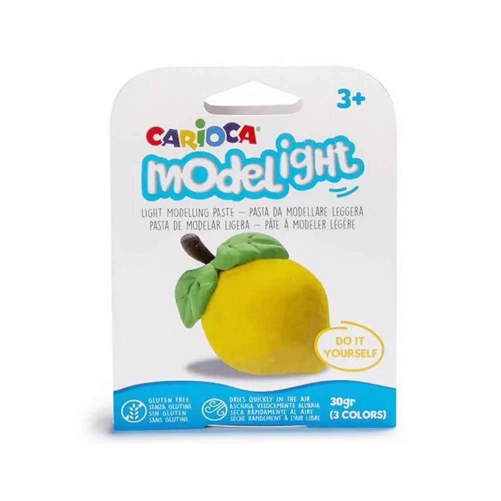 Carioca Modelight voće – lagani plastelin za djecu 30g Naranča