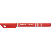 STABILO SENSOR fine tanki flomaster Crveno 1 kom