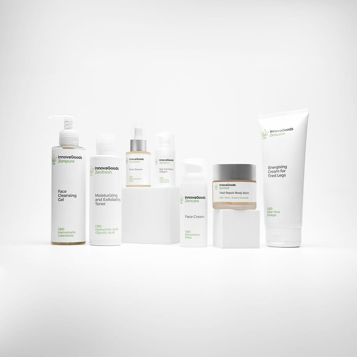 Gel za Čišćenje Lica CBD Zenpure InnovaGoods 200 ml
