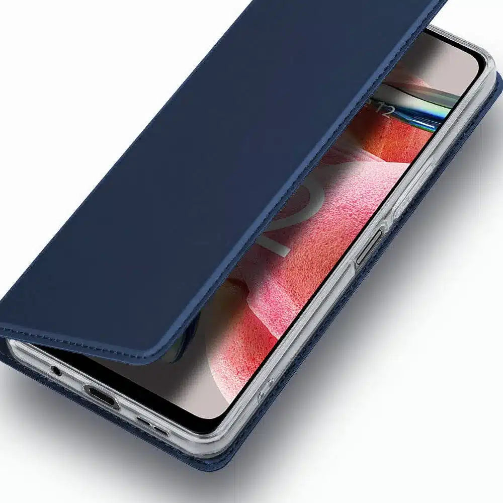 DUX DUCIS Skin Pro - preklopna torbica za Redmi Note 12 4G plava