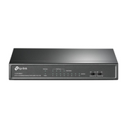 TP-Link TL-SF1008LP mrežni prekidač Neupravljano Fast Ethernet (10/100) Podrška za napajanje putem Etherneta (PoE) Crno