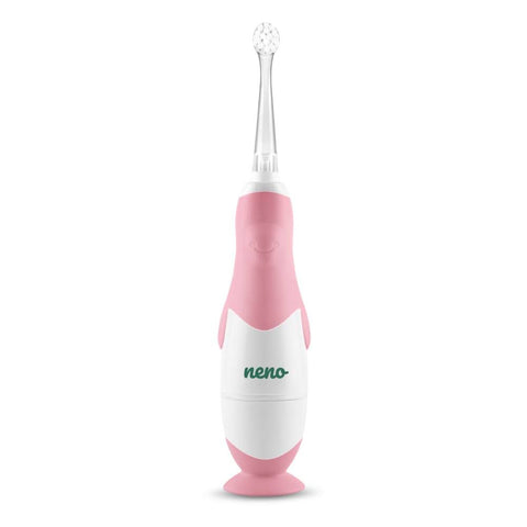 NENO DENTI Električna četkica za zube za djecu s dodacima (od 3.mj), pink